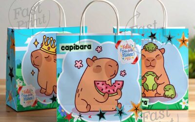 Bolsas día de la niñez personajes