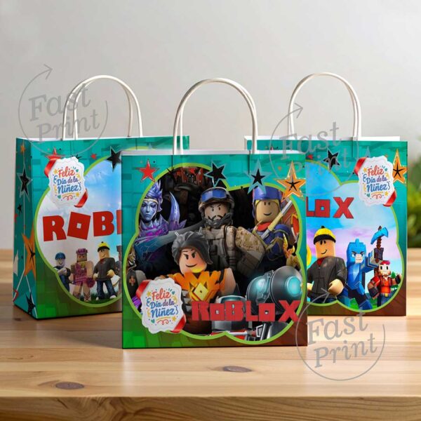 Bolsas día de la niñez personajes - Imagen 3