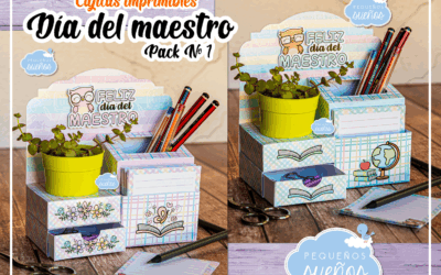 Organizadores de Escritorio para el Día del Maestro – Pack Nº1